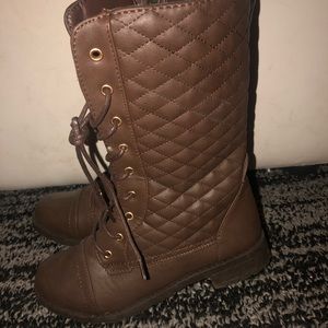 Chocolate brown boots
